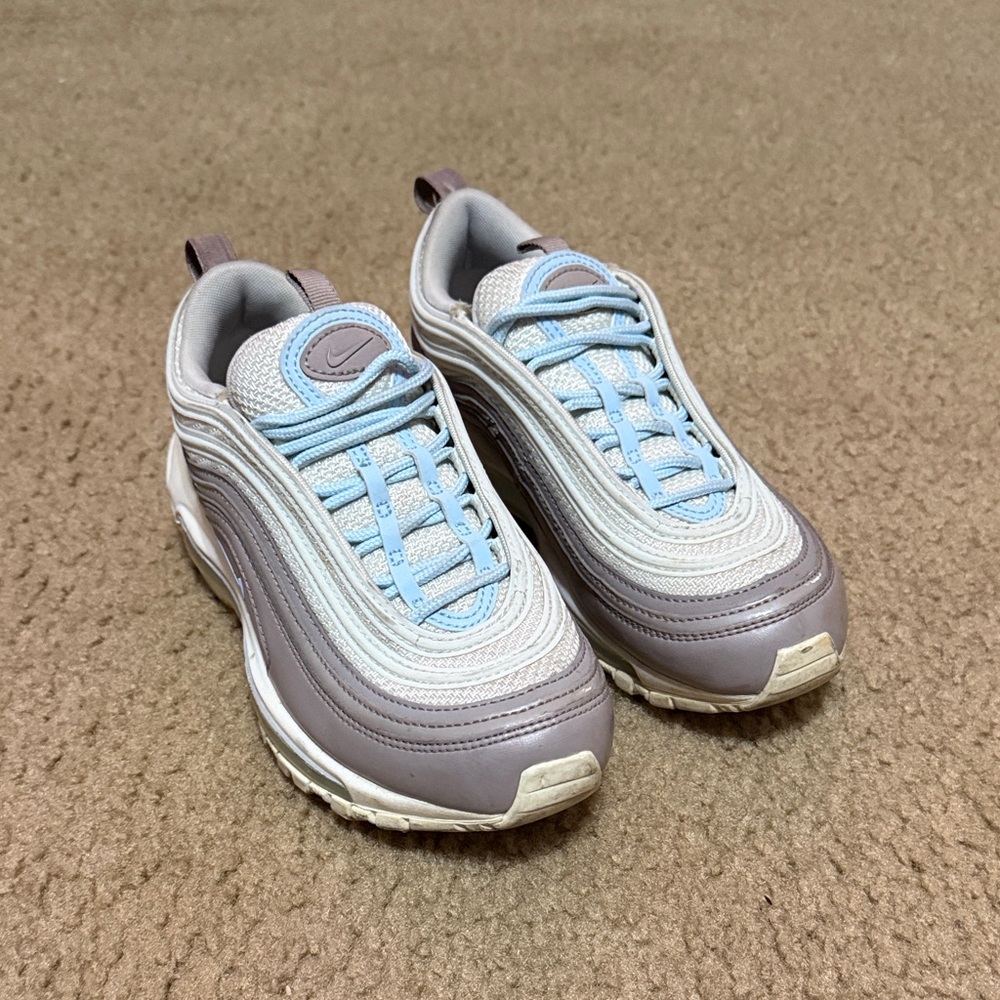 Nike Women's Sneakers in Light Blue and Gray